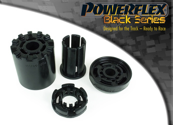 Przednie dolne mocowanie silnika tulejka & wkładka Powerflex Black Series Volkswagen Caddy Models & Caddy Mk2 Typ 9K (1997-2003) PFF85-280BLK