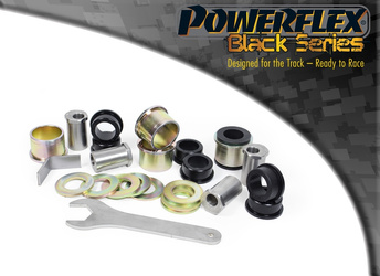 Tuleja górnego tylnego wahacza, regulacja kąta  Powerflex Black Series Hyundai Veloster Models & Veloster JS inc N (2018 on) PFR26-114GBLK