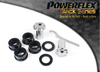 Przednia tuleja przedniego wahacza, regulowane pochylenie Powerflex Black Series Mini F57 Cabriolet (2014 - on) PFF5-1301GBLK