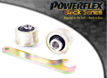 Tylna tuleja przedniego wahacza Anti-Lift z regulacją wyprzedzenia sworznia Powerflex Black Series Subaru Forester & Forester SJ (2012 - 2018) PFF69-505GBLK