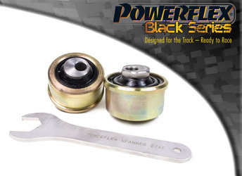 Tylna tuleja przedniego wahacza Anti-Lift & regulacja pochylenia Powerflex Black Series Fiat Panda & Gen 2 169 4WD (2003-2012) PFF16-502GBLK